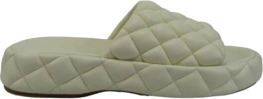 Bottega Veneta Stijlvolle Sandalen voor Vrouwen White Dames