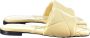 Bottega Veneta Stijlvolle Slippers voor Dagelijks Comfort Yellow Dames - Thumbnail 1