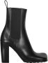 Bottega Veneta Storm Leren Enkellaarzen Black Dames - Thumbnail 1