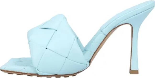 Bottega Veneta Vintage Pre-owned Fabric sandals Blue Dames