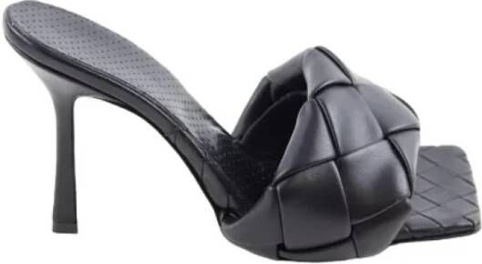 Bottega Veneta Vintage Pre-owned Leather heels Black Dames