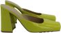 Bottega Veneta Vintage Pre-owned Leather heels Green Dames - Thumbnail 1