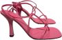 Bottega Veneta Vintage Pre-owned Leather sandals Pink Dames - Thumbnail 1