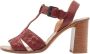 Bottega Veneta Vintage Pre-owned Leather sandals Red Dames - Thumbnail 1