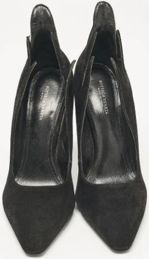 Bottega Veneta Vintage Pre-owned Suede heels Black Dames