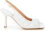 Bottega Veneta Witte Matelassé Slingback Décolleté White Dames - Thumbnail 6