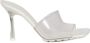 Bottega Veneta Witte PVC Sandalen met 10cm Hak White Dames - Thumbnail 1