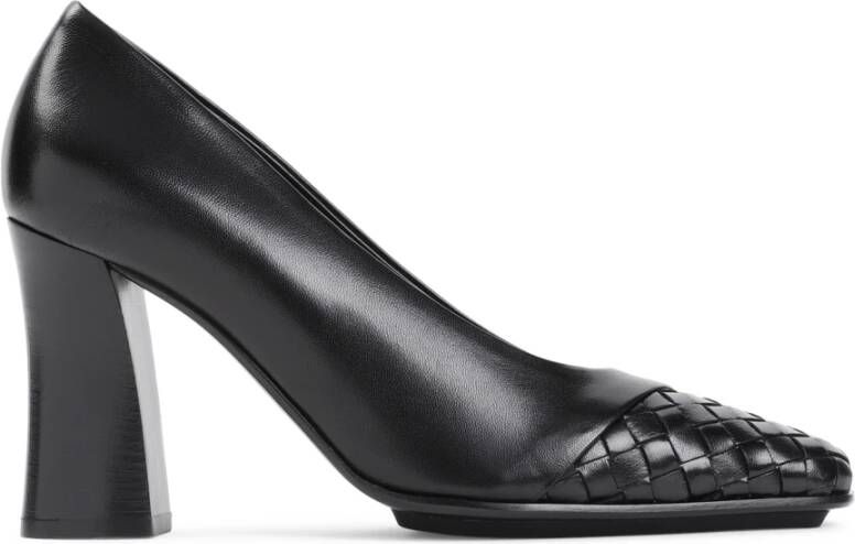 Bottega Veneta Zwarte Leren Pumps voor Vrouwen Black Dames