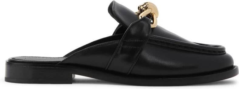 Bottega Veneta Zwarte Loafer Schoenen Elegante Stijl Black Dames