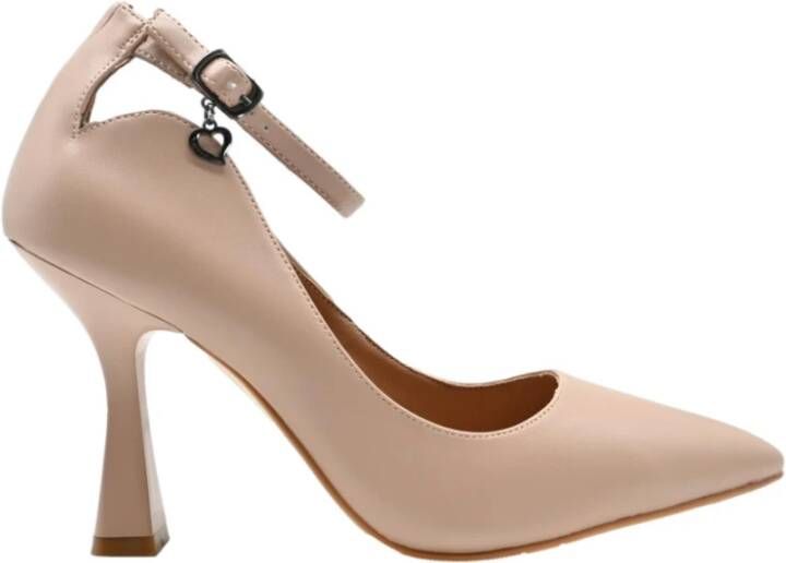 Braccialini Hoge hakken in naakt kalf Beige Dames