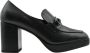 Braccialini Zwart Pewter Hoge Hak Schoenen Black Dames - Thumbnail 1