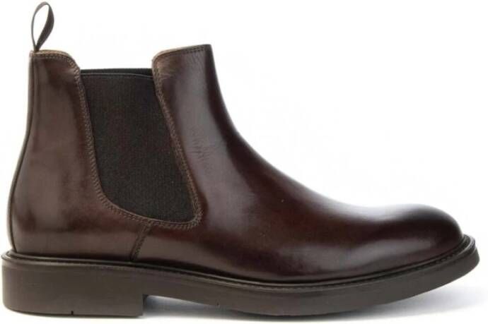 Brecos Chelsea Boot met elastische banden Brown Heren