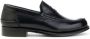 Brecos College Mocassin Leren Schoen Black Heren - Thumbnail 1