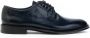 Brecos Handgeverfde Leren Derby Schoenen Blue Heren - Thumbnail 1