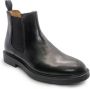 Brecos Zwarte Leren Chelsea Boots 18431 Black Heren - Thumbnail 1