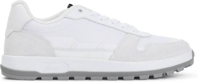 Brioni Witte Trainer Sneakers voor Mannen White Heren