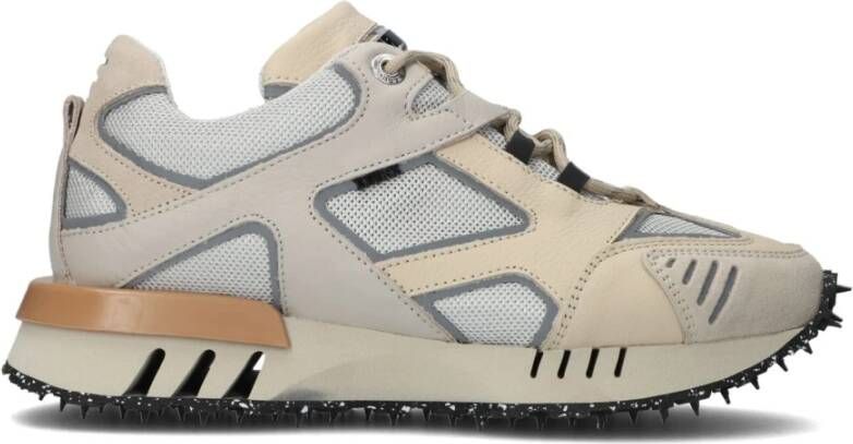 Bronx Beige Chunky Sneakers Ha-Cker 66430 Beige Dames