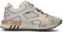 Bruin Tinten Ha-cker 66430 Lage sneakers Leren Sneaker Dames Beige - Thumbnail 3