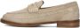 Bronx Beige Suède Loafers Next-frizo Stijl Beige Dames - Thumbnail 3