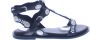 Bronx Flexibele Flatform Sandaal Zwart Black Dames - Thumbnail 22