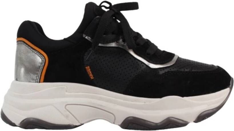 Bronx Stijlvolle Baisley Sneakers Black Dames