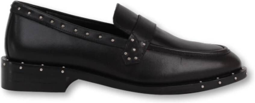 Bronx Stijlvolle Next-Wagon Loafers Black Dames