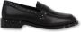 Bronx Stijlvolle Next-Wagon Loafers Black Dames - Thumbnail 1