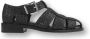 Bronx Stijlvolle visser sandalen Black Dames - Thumbnail 1