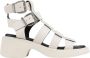 Bronx Vita-sandal 84937 Sandalen Dames Wit - Thumbnail 3