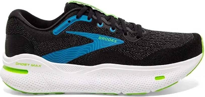 Brooks Ghost Max Hardloopschoenen Zwart-Blauw Black Heren