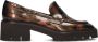 Brunate Bruine Instappers Dames Schoenen Brown Dames - Thumbnail 1