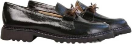 Brunate Loafer met Kettingdetail Green Dames