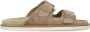 BRUNELLO CUCINELLI Beige Leren Sandalen voor Mannen Beige Heren - Thumbnail 1