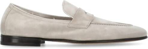 BRUNELLO CUCINELLI Beige Suède Loafers Beige Heren