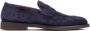 BRUNELLO CUCINELLI Blauwe Suède Loafer Schoenen Blue Heren - Thumbnail 1