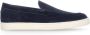 BRUNELLO CUCINELLI Blauwe Suède Loafers Blue Heren - Thumbnail 1