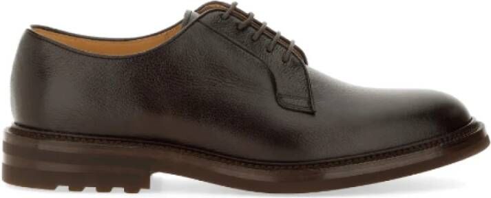 BRUNELLO CUCINELLI Bruine Formele Derby Schoenen Brown Heren