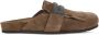 BRUNELLO CUCINELLI Bruine Instap Platte Schoenen Brown Dames - Thumbnail 1