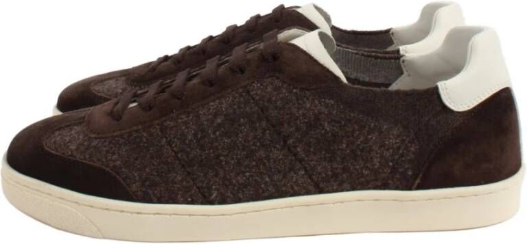 BRUNELLO CUCINELLI Bruine Sneakers voor Heren Brown Heren