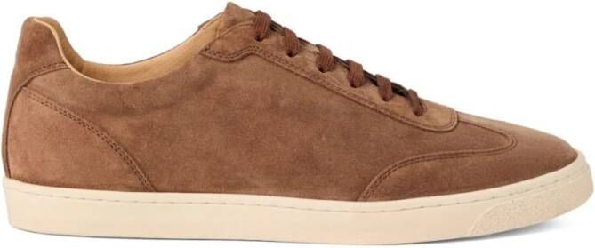 BRUNELLO CUCINELLI Bruine Sneakers voor Mannen Brown Heren