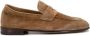 BRUNELLO CUCINELLI Bruine Suède Penny Loafer Moccasins Brown Heren - Thumbnail 15