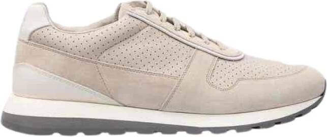 BRUNELLO CUCINELLI Casual Sneakers voor Dagelijks Gebruik Beige Heren