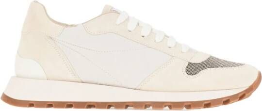 BRUNELLO CUCINELLI Casual Sneakers voor Dagelijks Gebruik White Dames