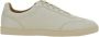 BRUNELLO CUCINELLI Contrasterende Leren Sneakers met Drukknopen Beige Heren - Thumbnail 1