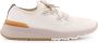 BRUNELLO CUCINELLI Gebreide Logo Sneakers White Heren - Thumbnail 1