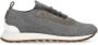 BRUNELLO CUCINELLI Grijze Gebreide Sneakers met Diamant Detail Gray Dames - Thumbnail 1