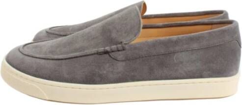 BRUNELLO CUCINELLI Grijze Heren Mocassins Schoenen Gray Heren