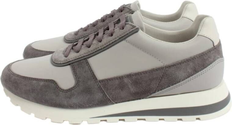 BRUNELLO CUCINELLI Grijze Heren Sneakers Gray Heren