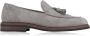 BRUNELLO CUCINELLI Heren Suède Instaploafers Gray Heren - Thumbnail 1