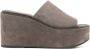 BRUNELLO CUCINELLI Hoge Muil Sandalen Brown Dames - Thumbnail 1